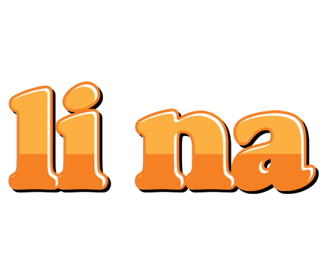 Li Na orange logo